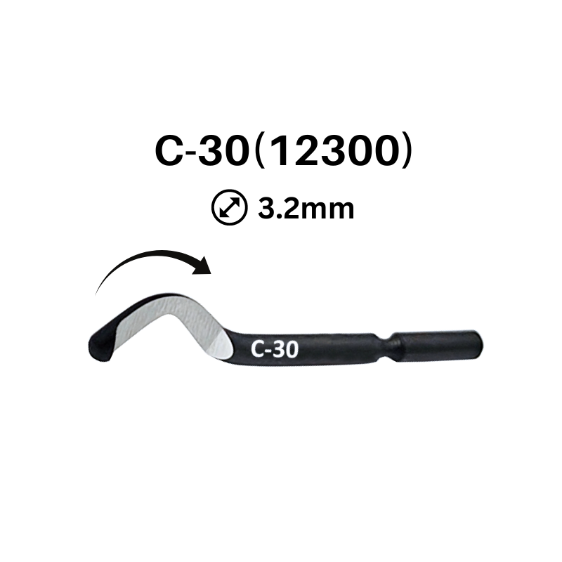 Cp Gratex C30 Deburring Blades - HSS - 3.2mm