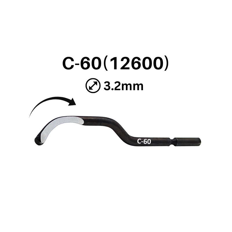 Cp Gratex C60 Deburring Blades - HSS - 3.2mm