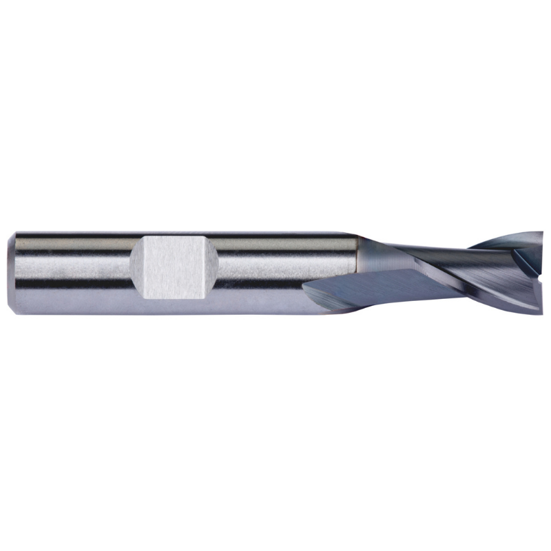 Dormer Pramet C126 6.0mm HSS-E-Powder Metal TICN Flatted Shank 2 Flute Short Series Slot Drill DIN 327 D