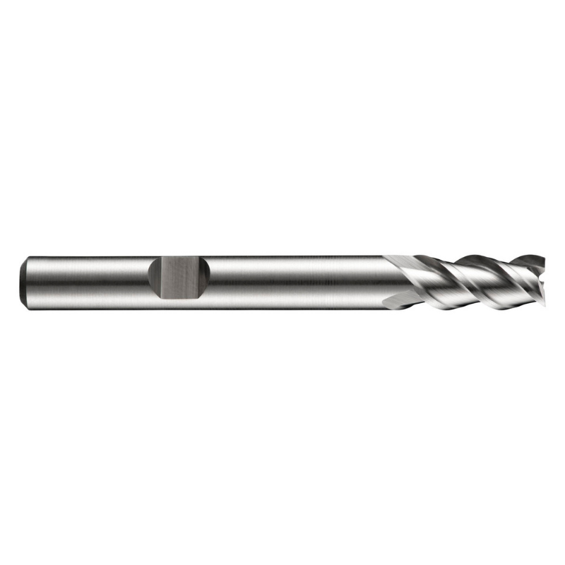 Dormer Pramet C299 16.0mm HSS-E-Powder Metal Flatted Shank End Mill Multi-Flute Standard Length End Mill DIN 844 K