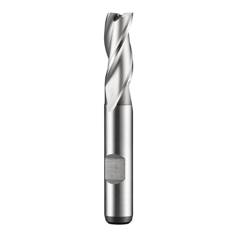 Dormer Pramet C305 11.0mm HSS-E-Powder Metal Primax Flatted Shank 3 Flute Standard Length Slot Drill DIN 844 K