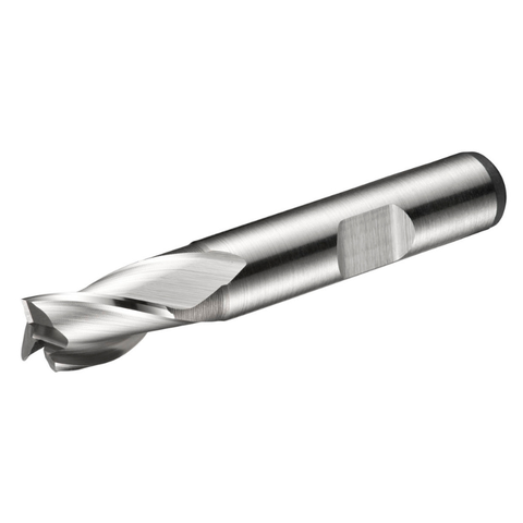 Dormer Pramet C306 9.0mm HSS-E-Powder Metal Primax Flatted Shank 3 Flute Short Series Slot Drill DIN 327 D