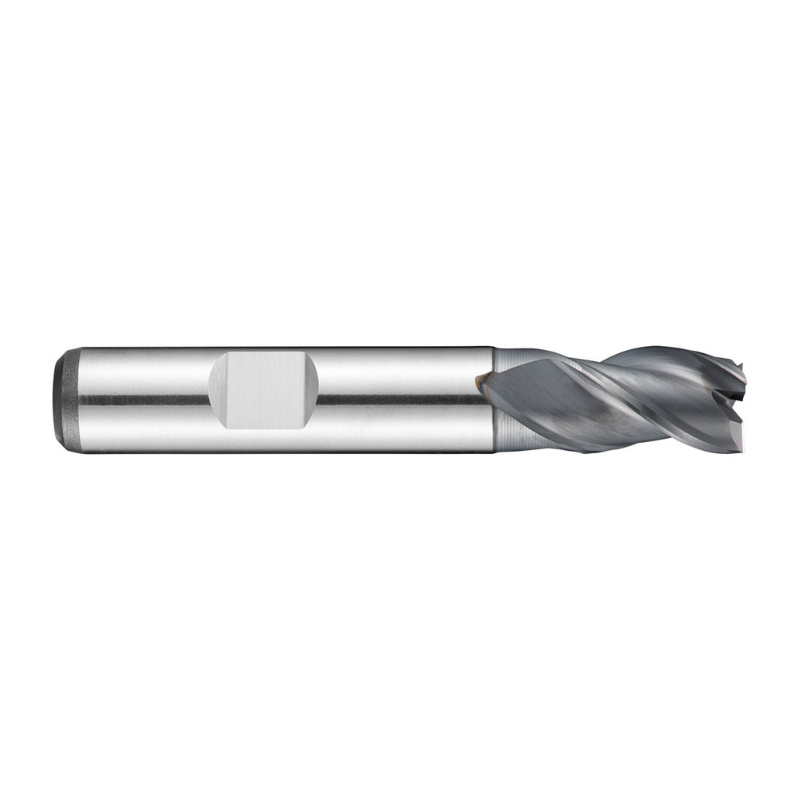 Dormer Pramet C367 2.0mm HSS-E-Powder Metal Alcrona Primax Flatted Shank 3 Flute Short Series Slot Drill DIN 327 D
