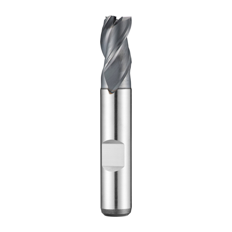 Dormer Pramet C367 5.0mm HSS-E-Powder Metal Alcrona Primax Flatted Shank 3 Flute Short Series Slot Drill DIN 327 D