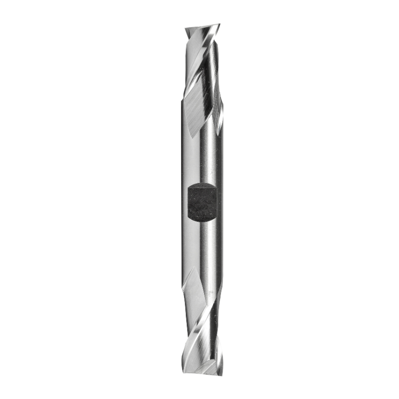 Dormer Pramet C60 1/8 Inch HSS Double Ended Flatted Shank 2 Flute Slot Drill Regular Length