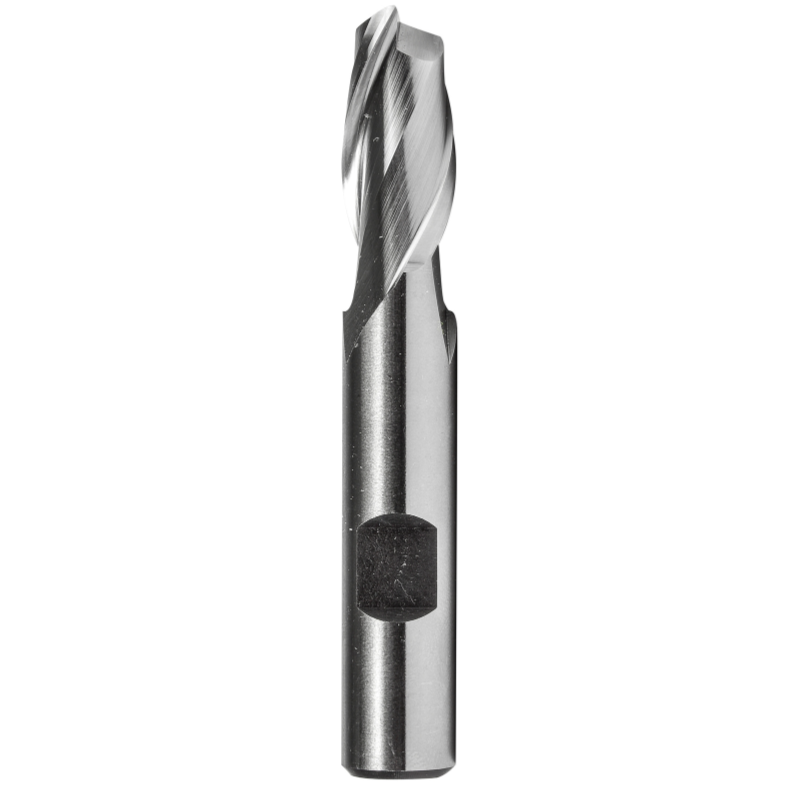 Dormer Pramet C601 7/8 x 5/8 Inch HSS Flatted Shank 2 Flute Slot Drill Regular Length