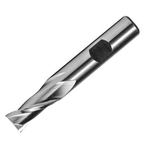 Dormer Pramet C602 3/4 Inch HSS Flatted Shank 2 Flute Slot Drill Keyway Regular Length