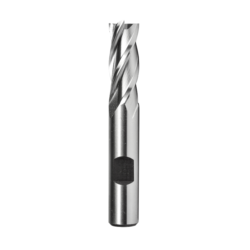 Dormer Pramet C615 7/8 Inch HSS Flatted Shank 4 Flute End Mill Regular Length