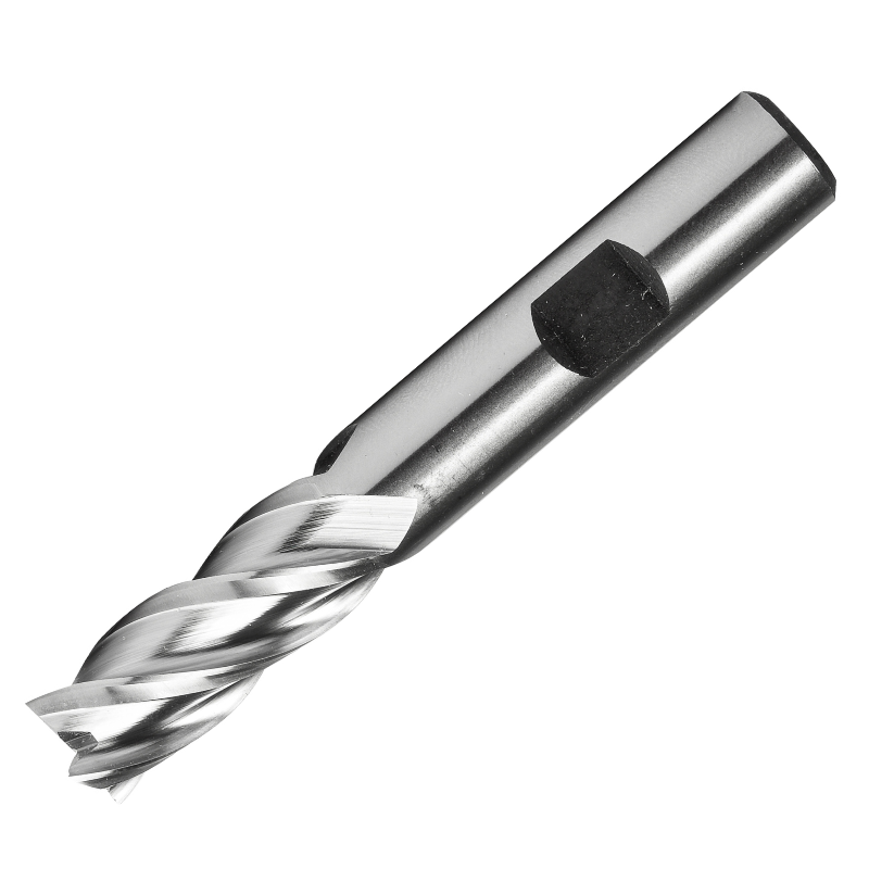 Dormer Pramet C618 3/4 Inch HSS-E Flatted Shank 4 Flute End Mill Regular Length