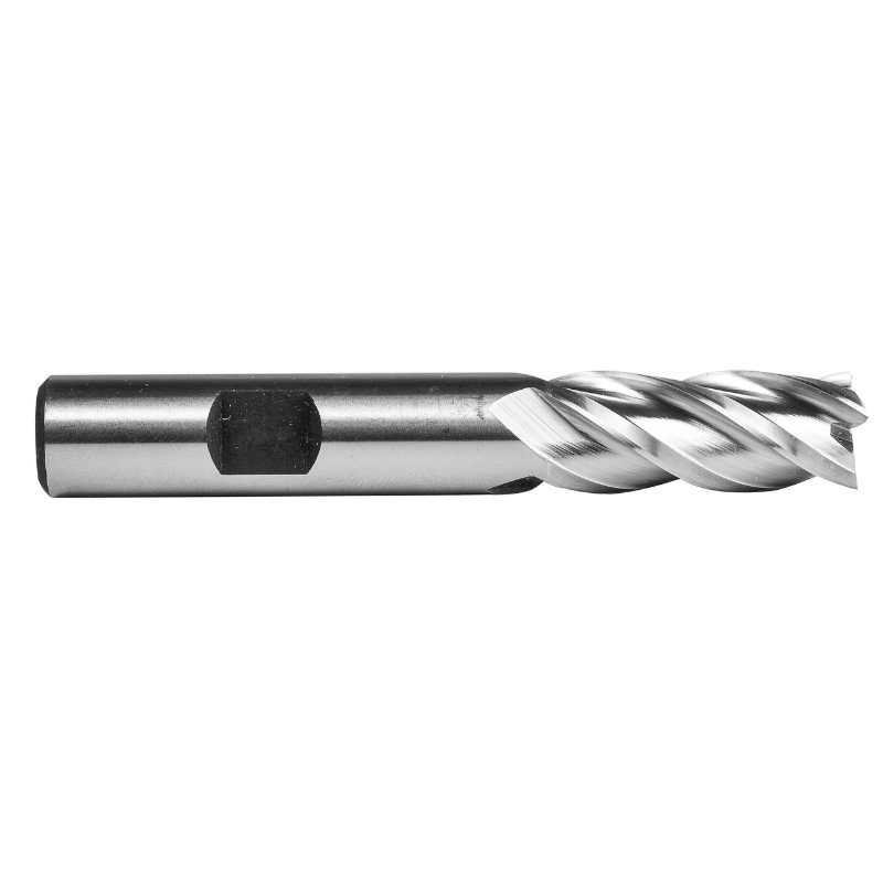 Dormer Pramet C618 1/4 Inch HSS-E Flatted Shank 4 Flute End Mill Regular Length