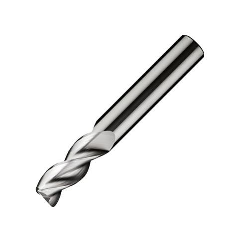 Carmex Carbide End Mill For Aluminium & Non-Ferrous - 3 Flute - Corner Radius - 3mm x R0.25