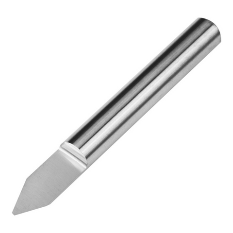 Vortex Carbide Engraving Cutter - Tip Half Round 60° - 0.4mm - 4mm