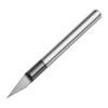 Vortex Carbide Engraving Cutter TiAlN Coated- Tip Half Round 20° - 0.1mm - 3.175 (1/8) thumbnail 1