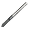 Vortex Carbide Engraving Cutter TiAlN Coated- Tip Half Round 90° - 0.1mm - 3.175 (1/8) thumbnail 1
