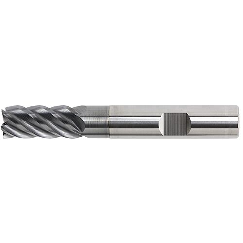 OSG Variable Lead Optimal Flute Shape Endmill Square Edge - Weldon Shank - For Smooth Evacuation of Chips - 6mm