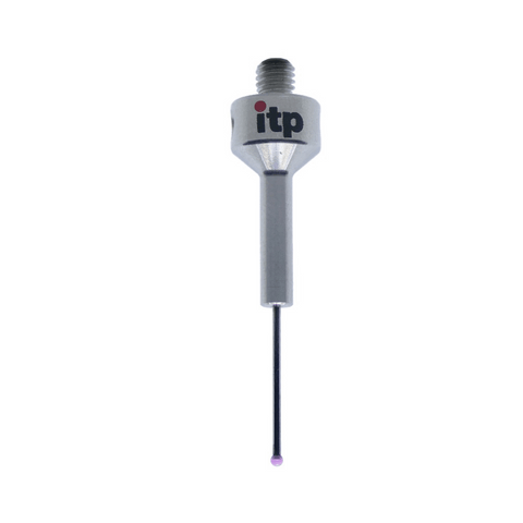 ITP Straight Styli - Type C - Ruby Ball - M5 Thread x 32mm Overall Length - FHM501511032