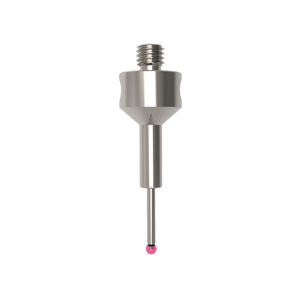 ITP Straight Styli - Type C - Ruby Ball - M5 Thread x 32mm Overall Length - FHM502011032