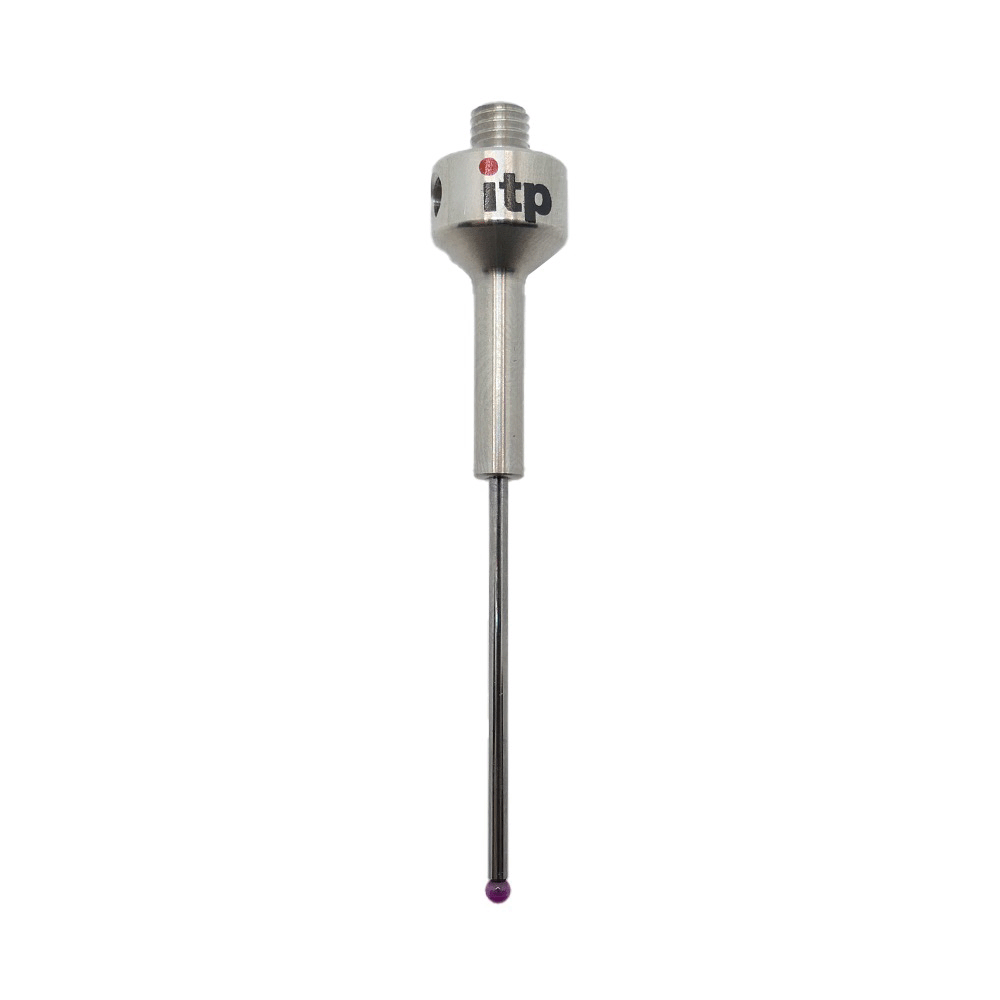ITP Straight Styli - Type C - Ruby Ball - M5 Thread x 58mm Overall Length - FHM502011058