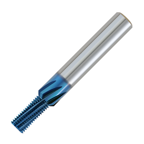 Carmex Thread Mills Solid Carbide - Fast Type - With Internal Coolant Bore - Metric - M6 x 0.75 - MT8