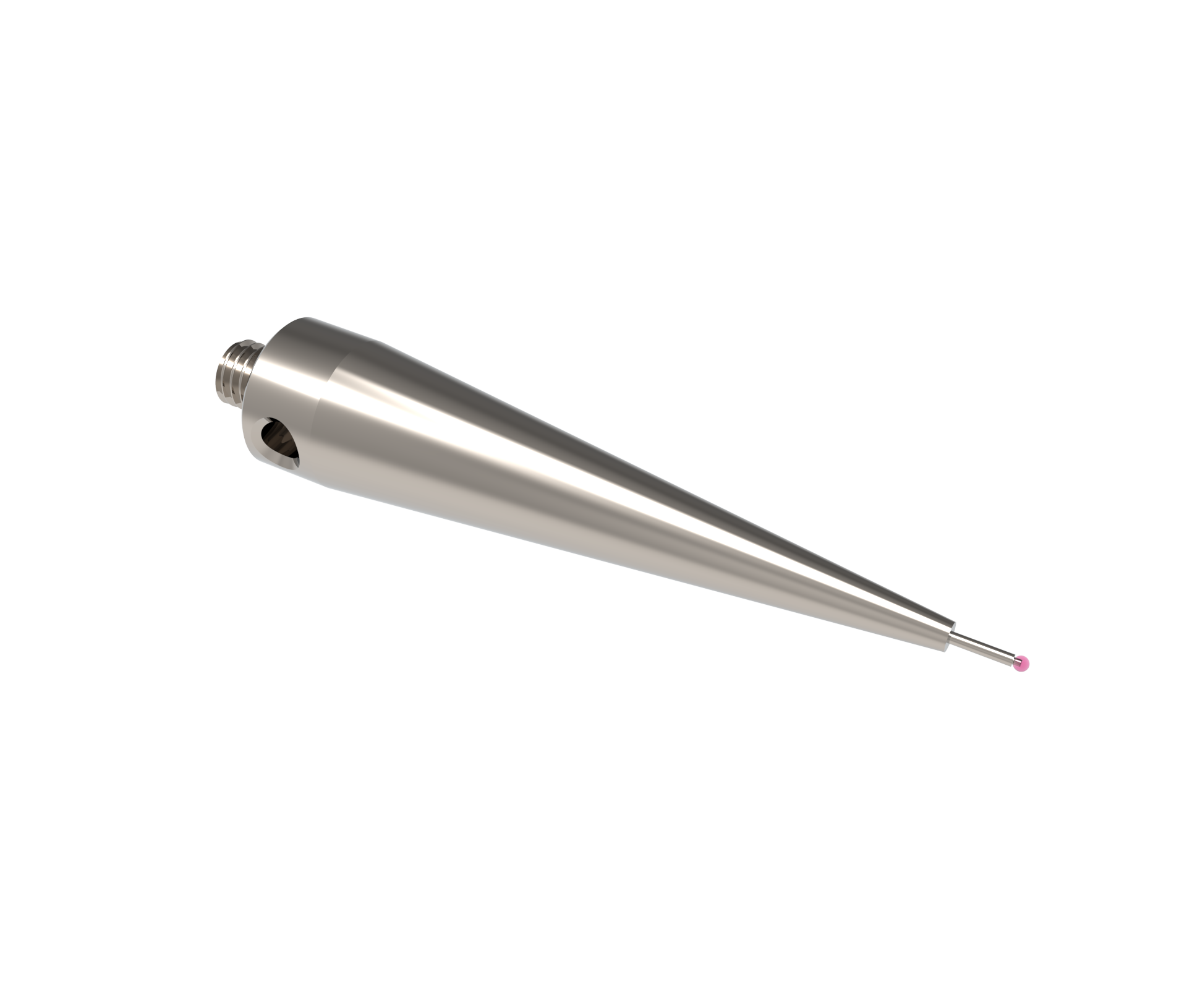 ITP Straight Styli - Type E - Ruby Ball - M5 Thread x 55mm Overall Length - FTM501011055