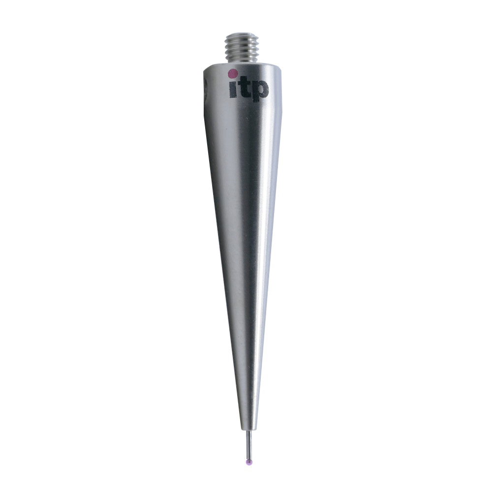ITP Straight Styli - Type E - Ruby Ball - M5 Thread x 55mm Overall Length - FTM501511055