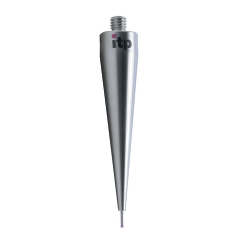 ITP Straight Styli - Type E - Ruby Ball - M5 Thread x 55mm Overall Length - FTM501511055