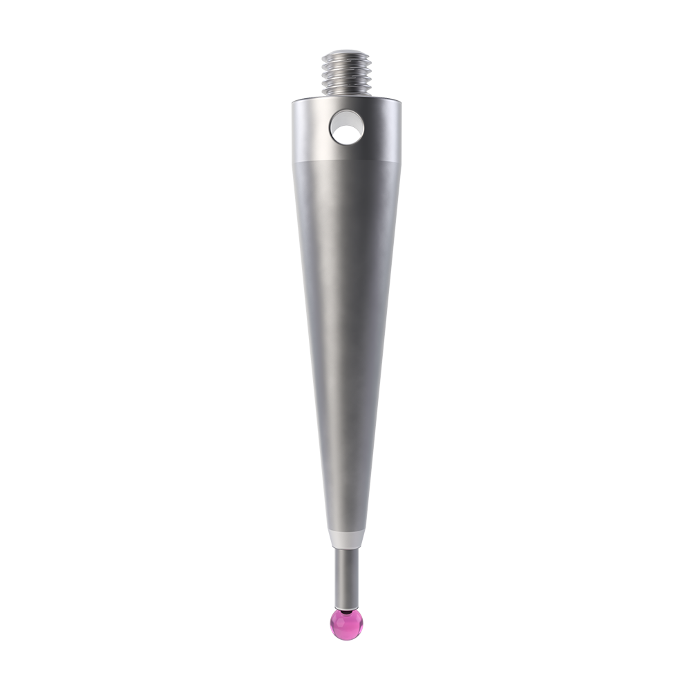 ITP Straight Styli - Type E - Ruby Ball - M5 Thread x 55mm Overall Length - FTM503511055