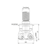 Palbit Threaded Coupling Holder - For WN1207 Inserts - 35mm Cutter Diameter - 181039000 thumbnail 2