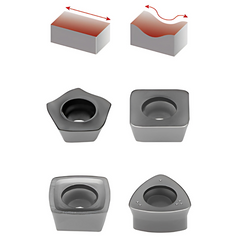 HIFEED MILLING INSERTS