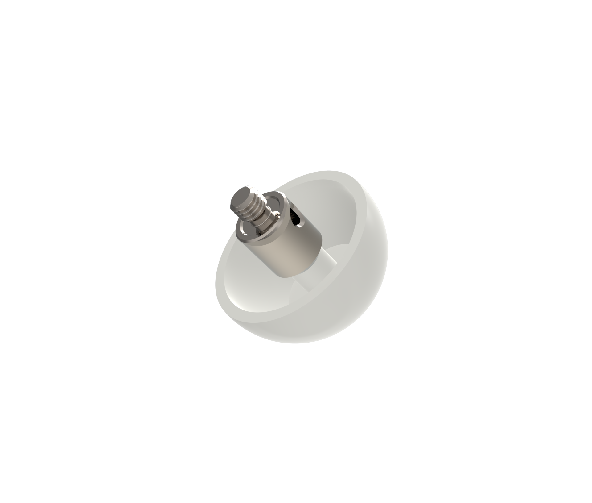 ITP Hemisperical Styli stainless steel Base Material - ceramic Prob Ball Material - M5 Thread Size x 30mm Ball Diameter - HKM530010024