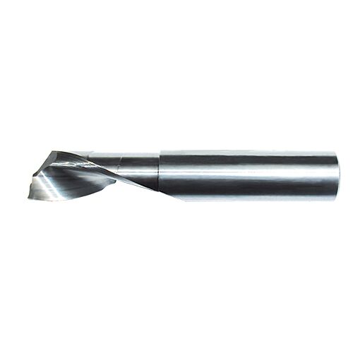 OSG Carbide Single Flute End Mill Centre Cutting - Short Length - For Plastics & Aluminium - 4mm