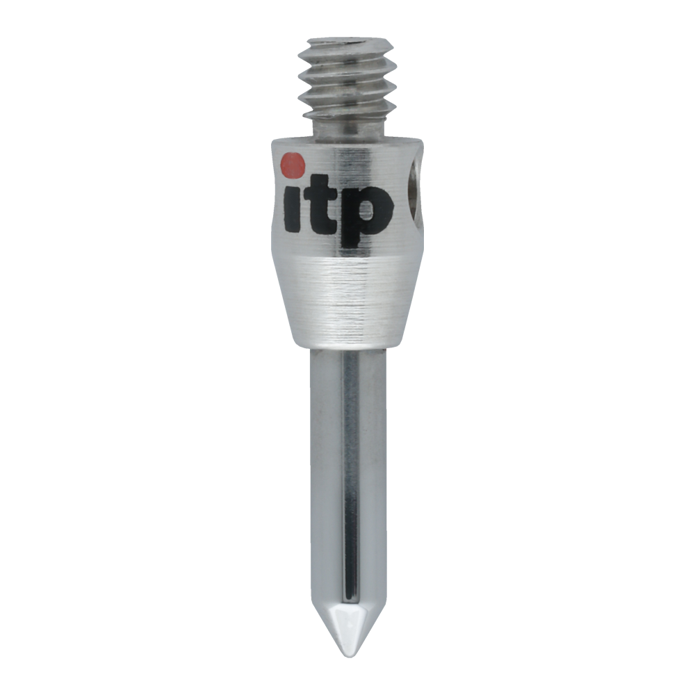 ITP Straight Styli - Type K - M2 Thread x 10mm Overall Length - IHM206003010