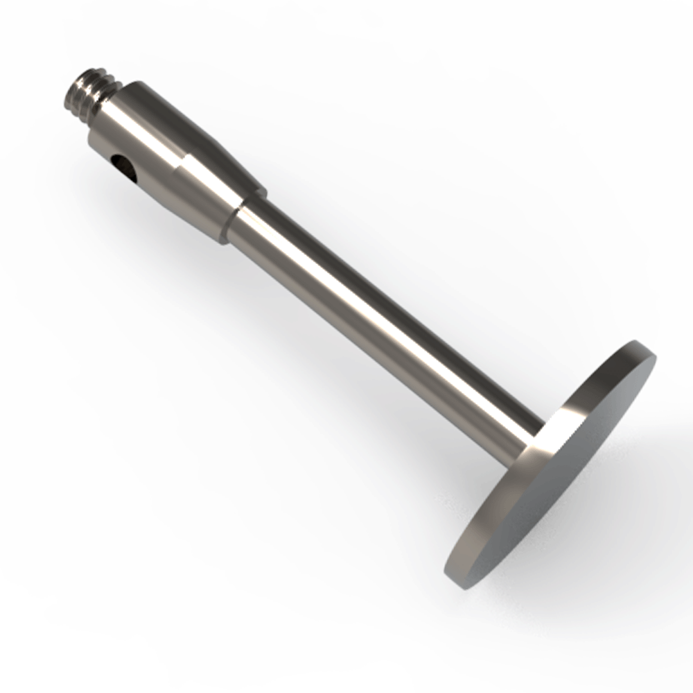 ITP Disc Styli stainless steel Prob Ball Material - M2 Thread x 10mm Ball Diameter - Type O - KIM210003020/0,8
