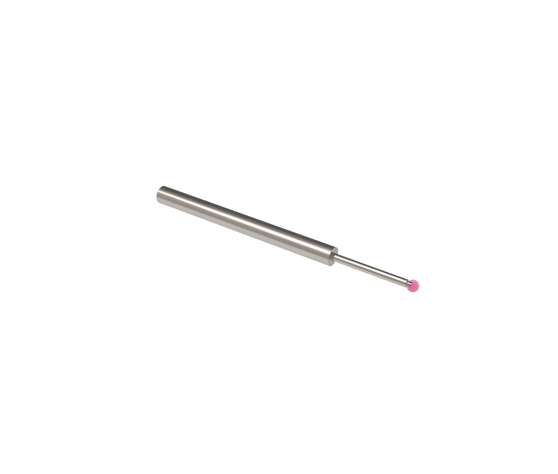 ITP Straight Styli - Type T - Ruby Ball - Without Thread x 15.6mm Overall Length - KTM500601015
