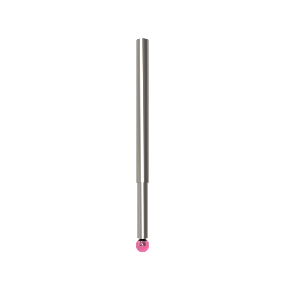 ITP Straight Styli - Type T - Ruby Ball - Without Thread x 16mm Overall Length - KTM501001016