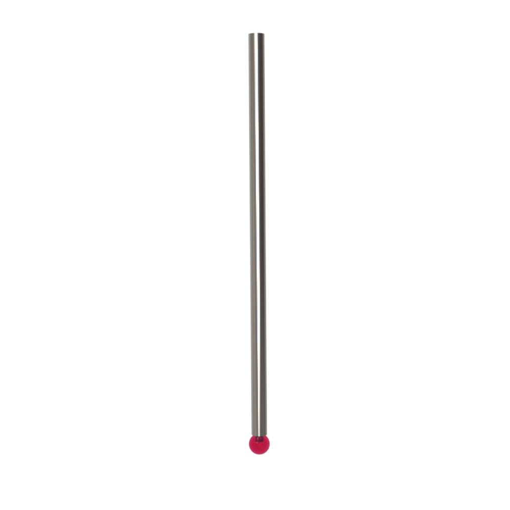 ITP Straight Styli - Type S - Ruby Ball - Without Thread x 26.35mm Overall Length - KTM501310026