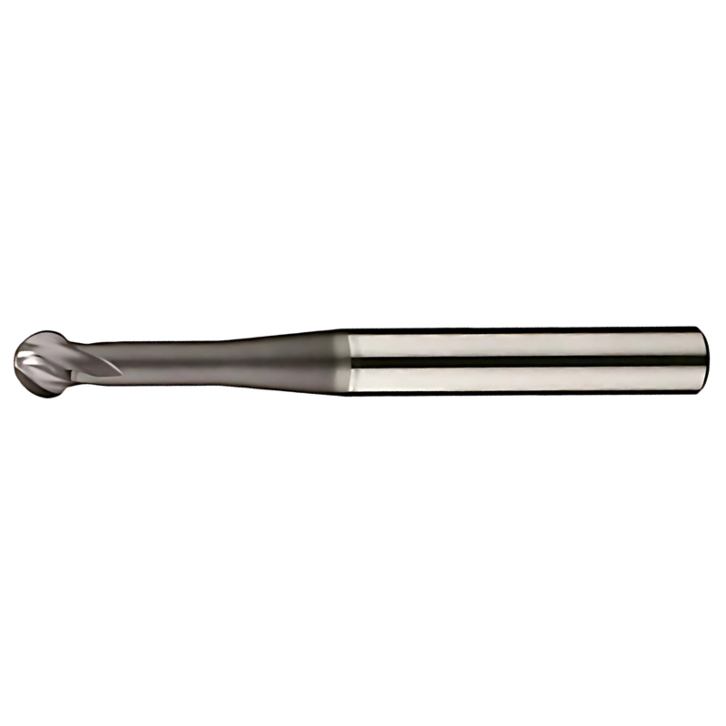 Vortex Lollipop Cutters - Carbide Ball Nose For Steels & Exotics - 3mm x 36mm x 15mm