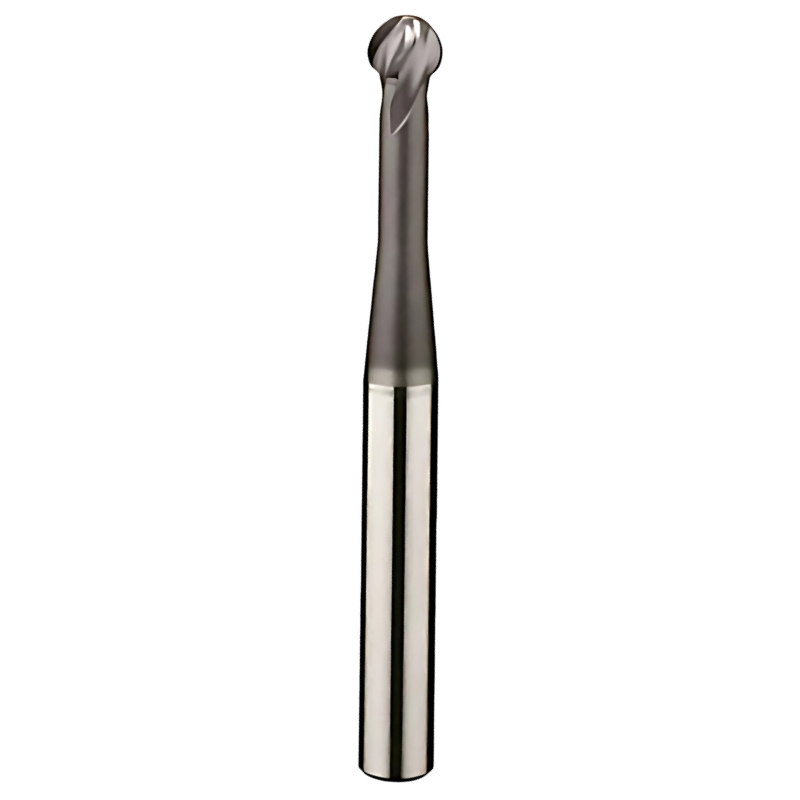 Vortex Lollipop Cutters - Carbide Ball Nose For Steels & Exotics - 10mm x 48mm x 30mm