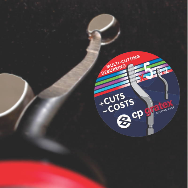 CP Gratex Multi Cutting Edge Deburring Blades - HSS - 3.2mm - MC-101