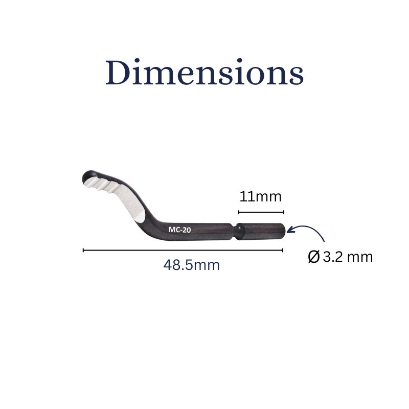 CP Gratex Multi Cutting Edge Deburring Blades - HSS - 3.2mm - MC-20