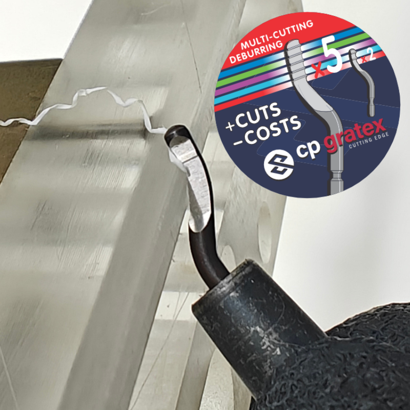 CP Gratex Multi Cutting Edge Deburring Blades - HSS - 2.6mm - MP-1