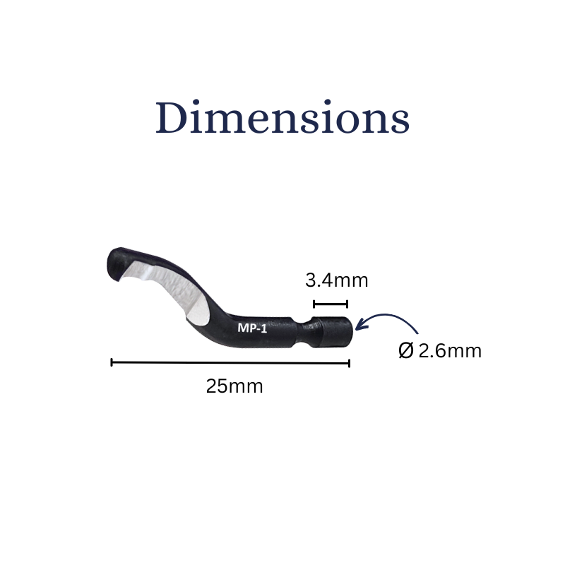 CP Gratex Multi Cutting Edge Deburring Blades - HSS - 2.6mm - MP-1