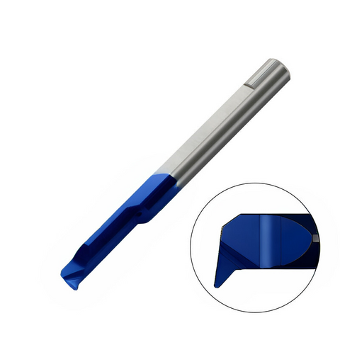 Carmex Carbide Tiny Tool - Profiling & Boring 47° - MQR - BMK Grade - Minimum Diameter 6.1mm x 22mm Reach x R0.2