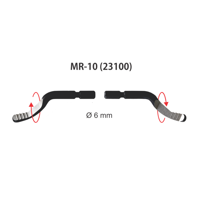 CP Gratex Multi Cutting Edge Deburring Blades - HSS - 6mm - MR-10