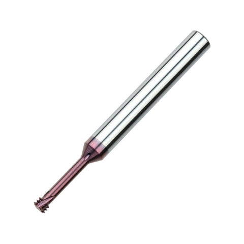 Carmex Thread Mills Mini Type - Through Coolant - Metric - M1.2, M1.4 x 0.25 - MT7