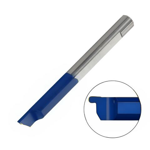 Carmex Carbide Tiny Tool - Full Radius Face Grooving - MZL - BMK Grade - 5mm Minimum Diameter x 1.5mm Groove Width