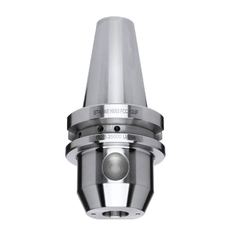 Omega Products BT40 End Mill Holder With Coolant Channels - G2.5 - 25,000RPM - 10mm Bore Size - 100mm Gauge Length