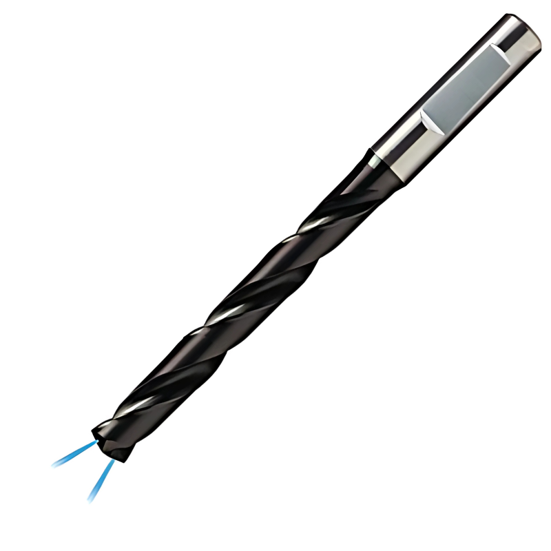 OSG Carbide Drill 5XD - WD1 Coated Whistle Notch Shank - With Oil Hole Drilling - Through Coolant - 4.6mm