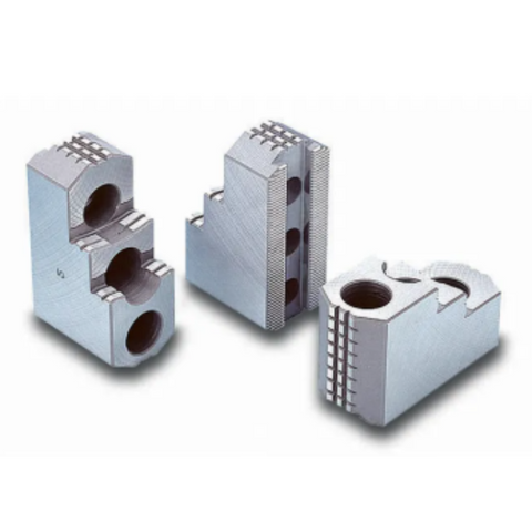 8" Hard Jaws (60° Pitch) for Kitagawa Style Power Chucks - HJ Series (Vortex) - HJ08
