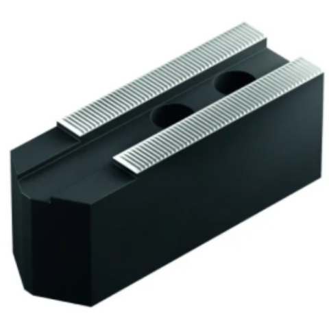 12" High Precision Soft Jaws (21mm keyway) for Kitagawa Power Chucks - KM Series (Vortex) - KM-WBL125